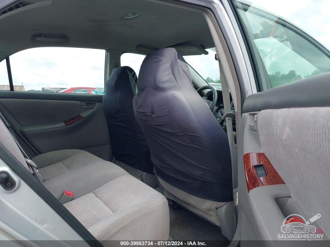 2T1BR30E66C698883 2006 TOYOTA COROLLA photo no. 8