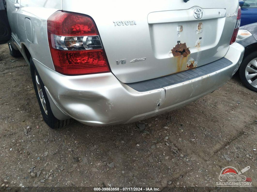 JTEEP21A950071320 2005 TOYOTA HIGHLANDER photo no. 6