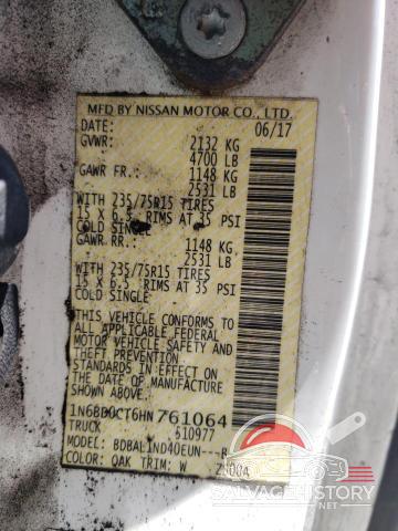 1N6BD0CT6HN761064 2017 NISSAN FRONTIER photo no. 12