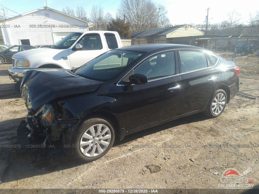 3N1AB7AP8KY239584 2019 NISSAN SENTRA photo no. 2
