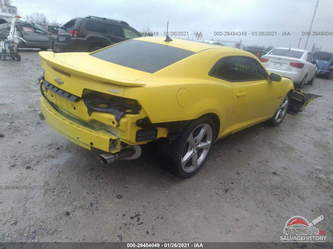 2G1FS1EW7E9154220 2014 CHEVROLET CAMARO photo no. 4