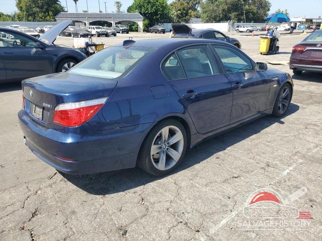 WBANU53528C113258 2008 BMW 5 SERIES photo no. 3
