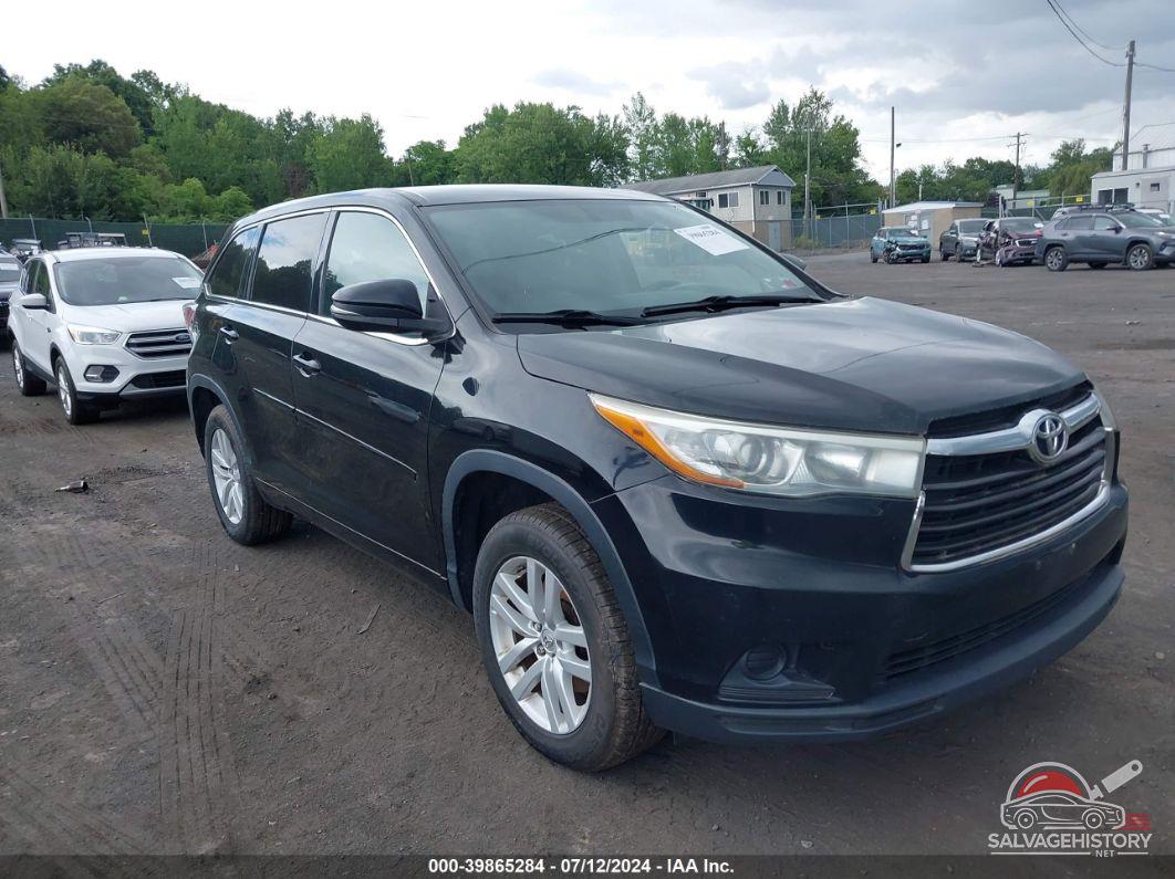 5TDZKRFH0FS041320 2015 TOYOTA HIGHLANDER photo no. 14