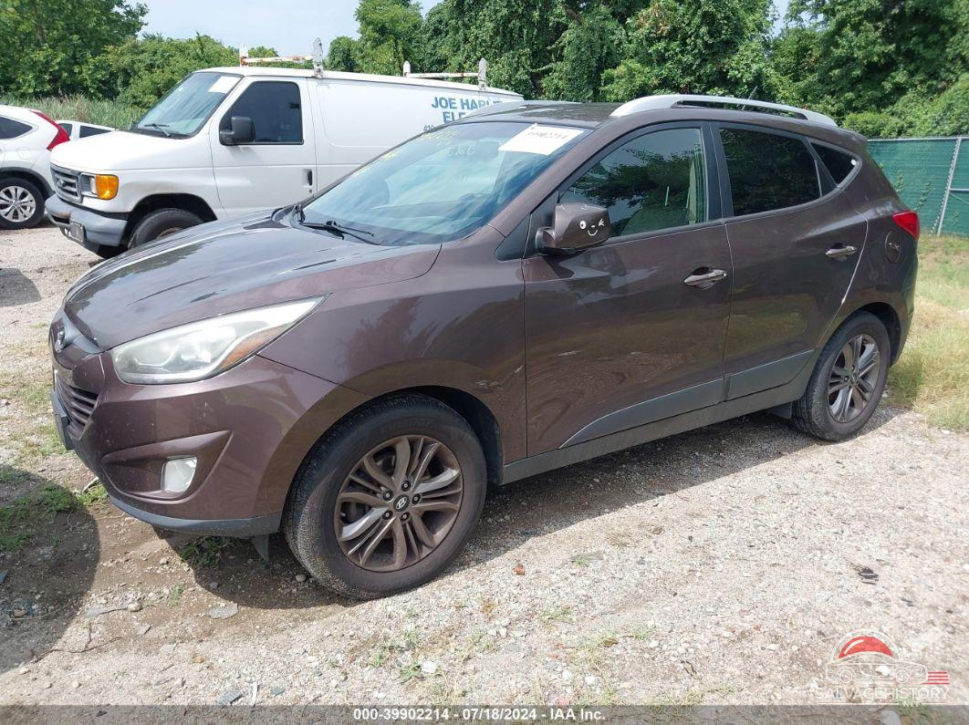 KM8JUCAG1EU825692 2014 HYUNDAI TUCSON photo no. 2