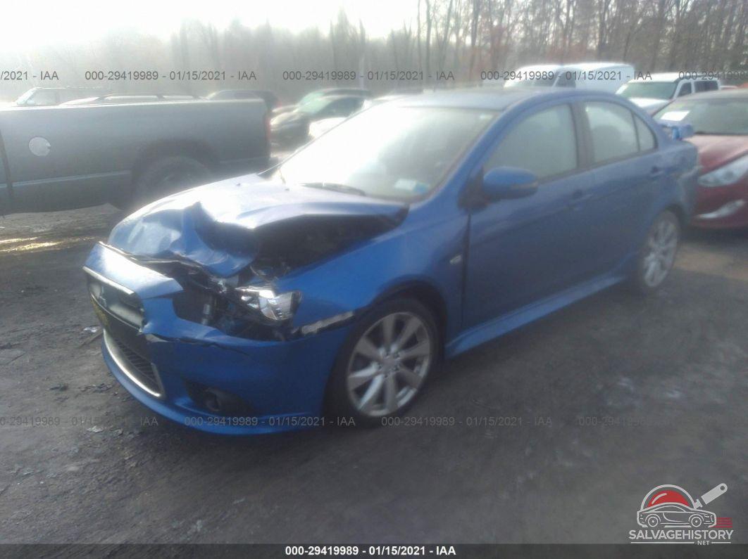 JA32U8FW1FU000435 2015 MITSUBISHI LANCER photo no. 2