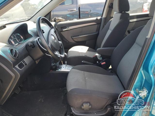 KL1TD66E49B639420 2009 CHEVROLET AVEO photo no. 7