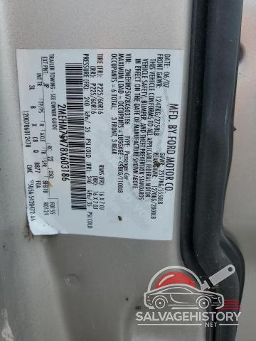 2MEHM75V78X603186 2008 MERCURY GRMARQUIS photo no. 12