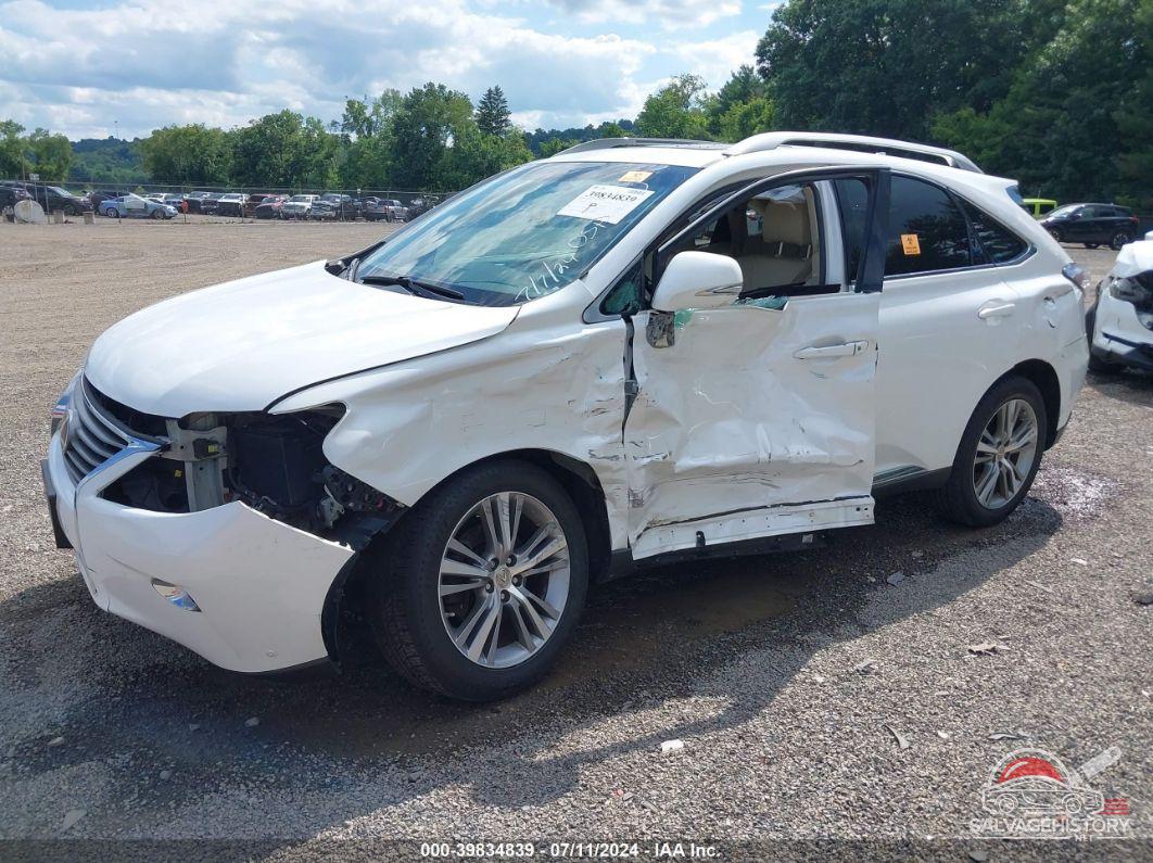 2T2BK1BA5FC338230 2015 LEXUS RX 350 photo no. 2