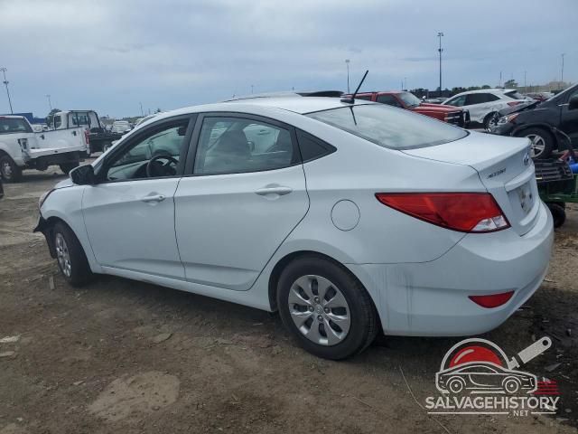 KMHCT4AEXHU380681 2017 HYUNDAI ACCENT photo no. 2