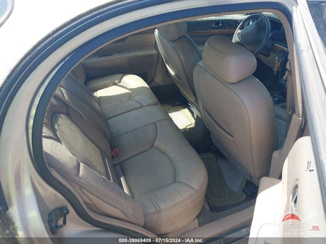 1LNFM97V5WY742758 1998 LINCOLN CONTINENTAL photo no. 8