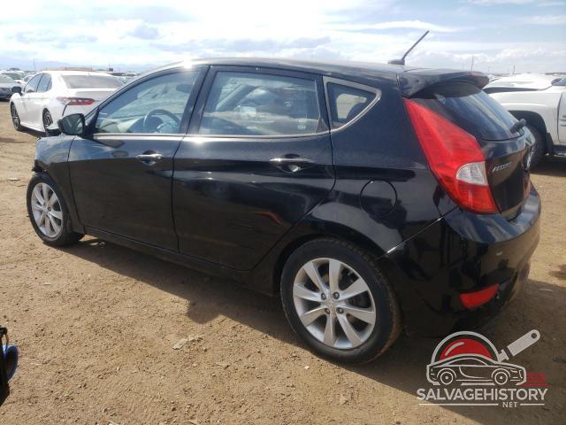 KMHCU5AE5CU015076 2012 HYUNDAI ACCENT photo no. 2