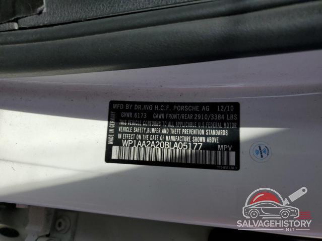 WP1AA2A20BLA05177 2011 PORSCHE CAYENNE photo no. 13