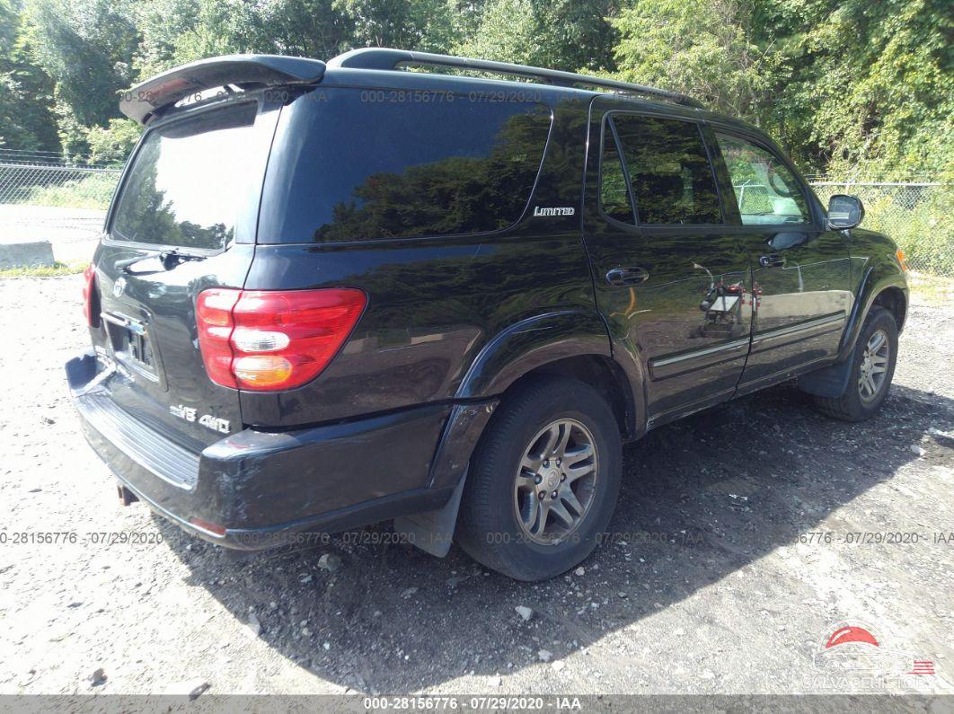 5TDBT48A83S154106 2003 TOYOTA SEQUOIA photo no. 4