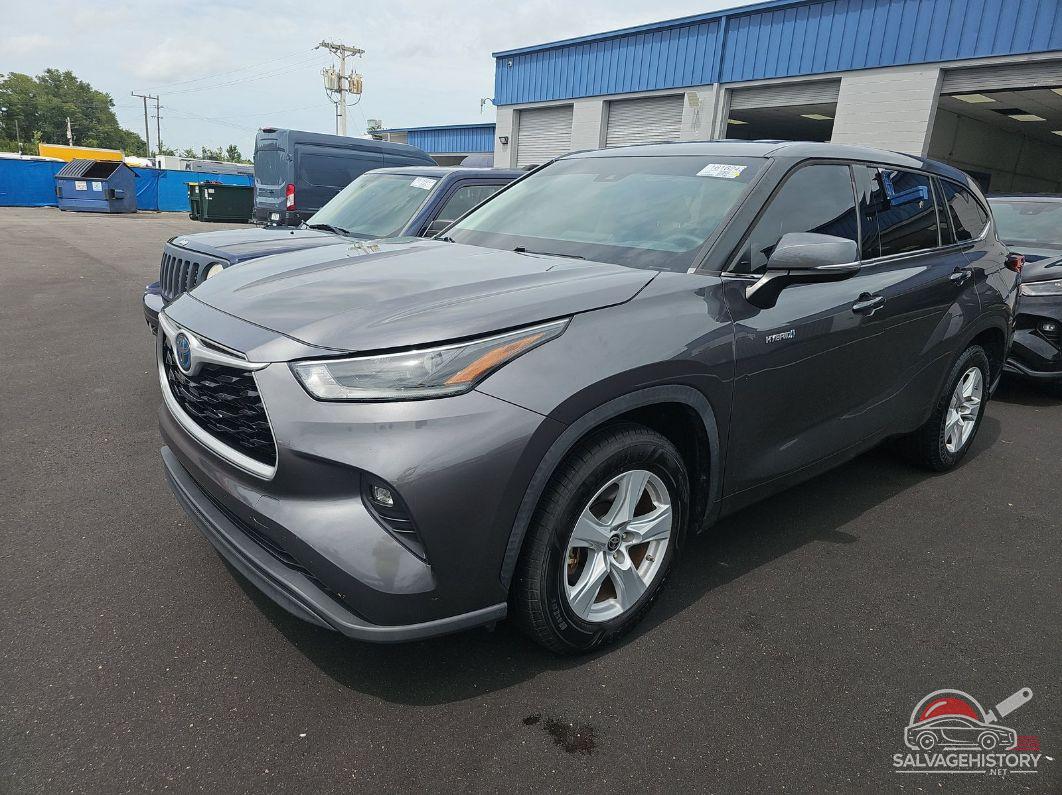 5TDZARAH8MS009612 2021 TOYOTA HIGHLANDER photo no. 3