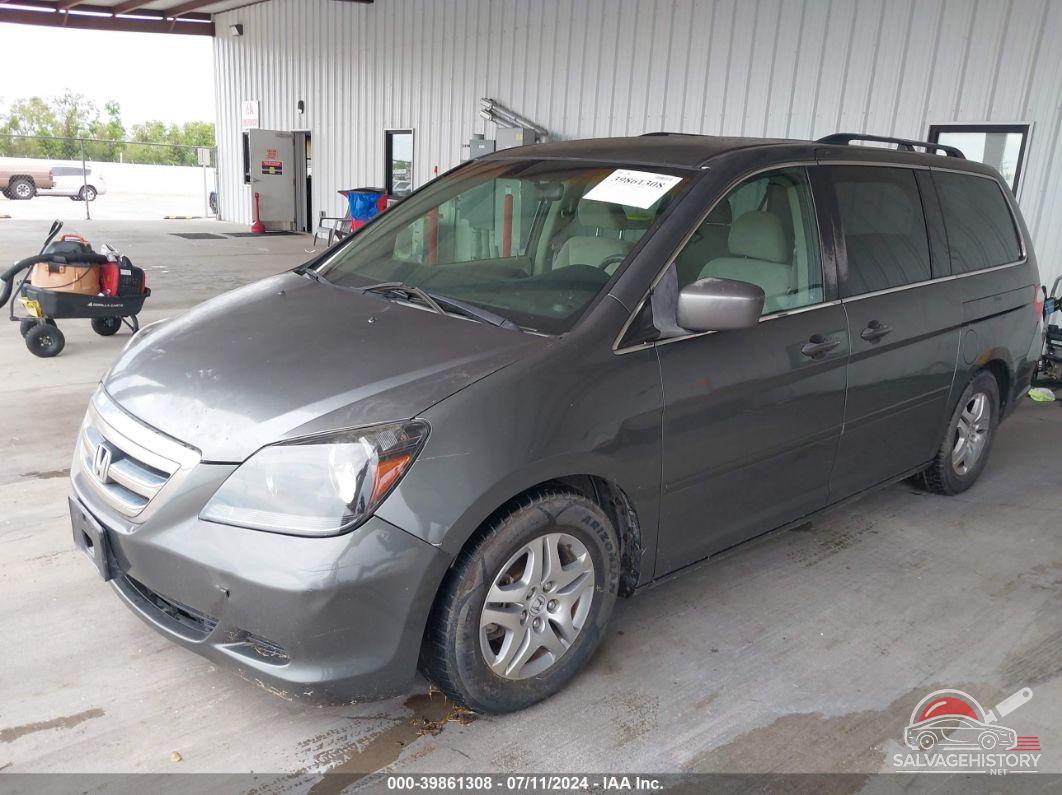 5FNRL38497B437739 2007 HONDA ODYSSEY photo no. 2