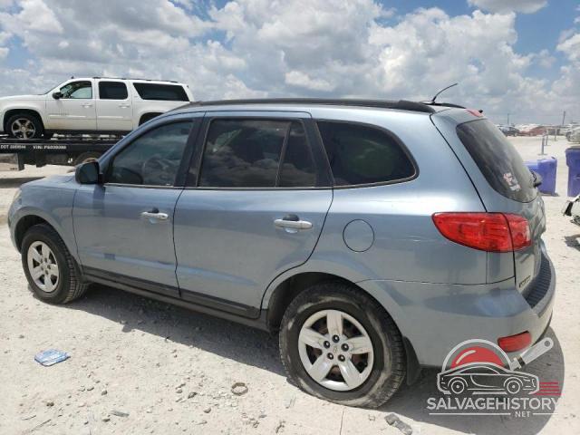 5NMSG13D89H329809 2009 HYUNDAI SANTA FE photo no. 2