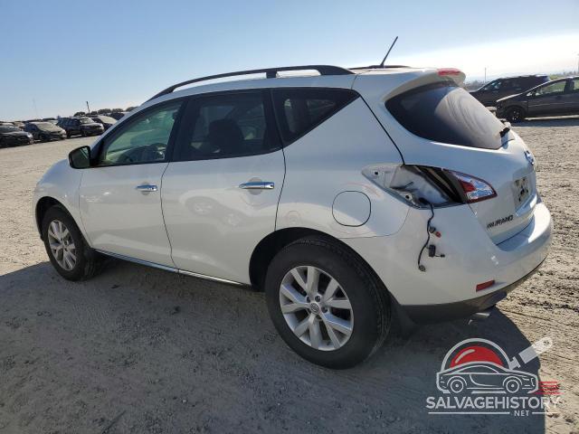 JN8AZ1MW1CW225175 2012 NISSAN MURANO photo no. 2