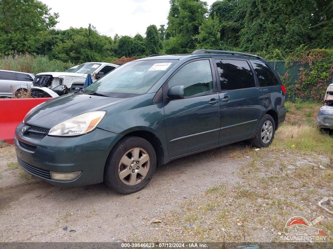 5TDZA22C34S177751 2004 TOYOTA SIENNA photo no. 2