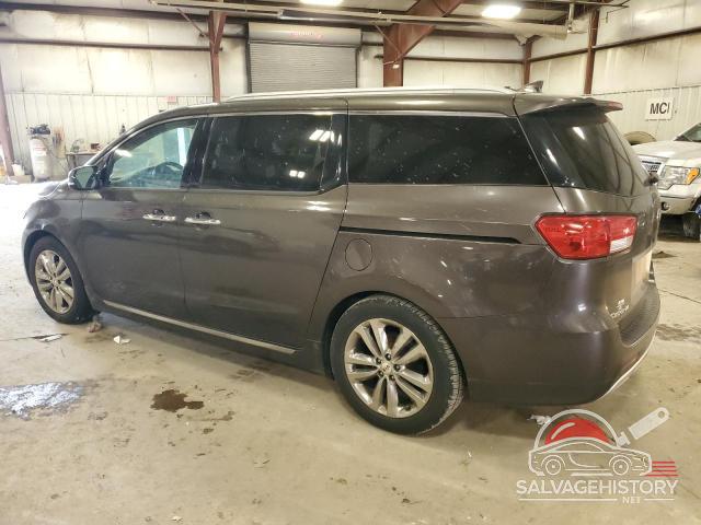 KNDME5C12G6125139 2016 KIA SEDONA photo no. 2