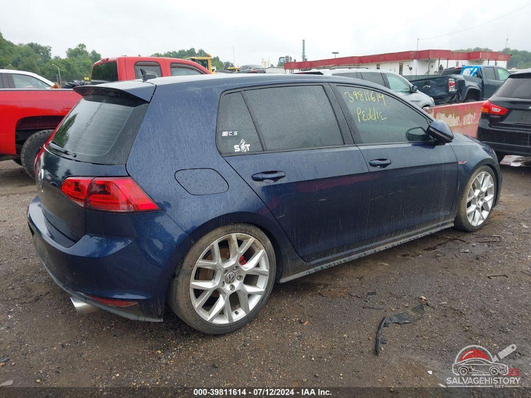 3VW4T7AU6FM016032 2015 VOLKSWAGEN GOLF GTI photo no. 4