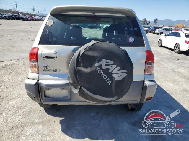JTEGH20V610003707 2001 TOYOTA RAV4 photo no. 6