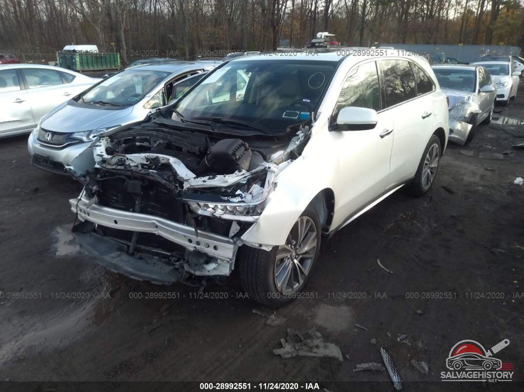 5FRYD4H55HB015538 2017 ACURA MDX photo no. 2