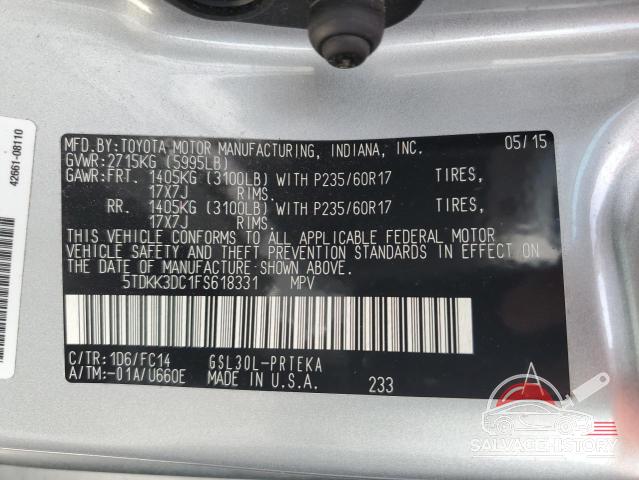 5TDKK3DC1FS618331 2015 TOYOTA All Models photo no. 13