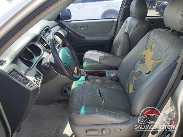 JTEDP21A740025057 2004 TOYOTA HIGHLANDER photo no. 7