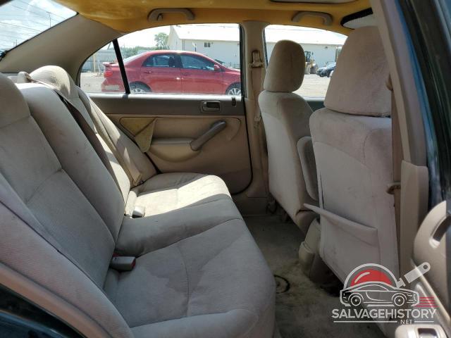 2HGES25721H610384 2001 HONDA CIVIC photo no. 10