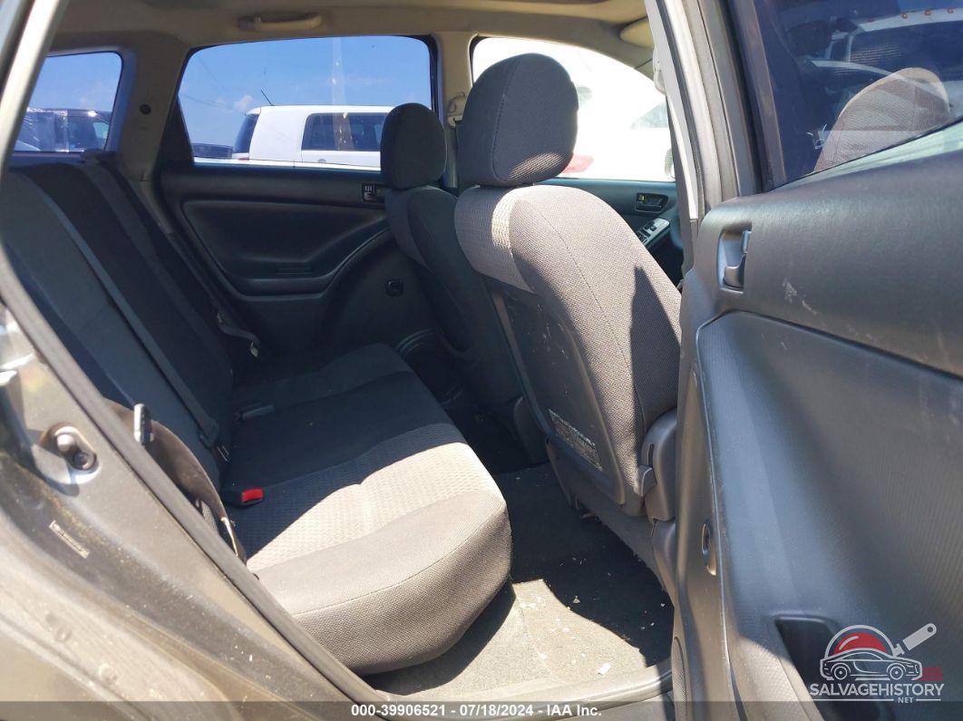 2T1KR32E57C661564 2007 TOYOTA MATRIX photo no. 8