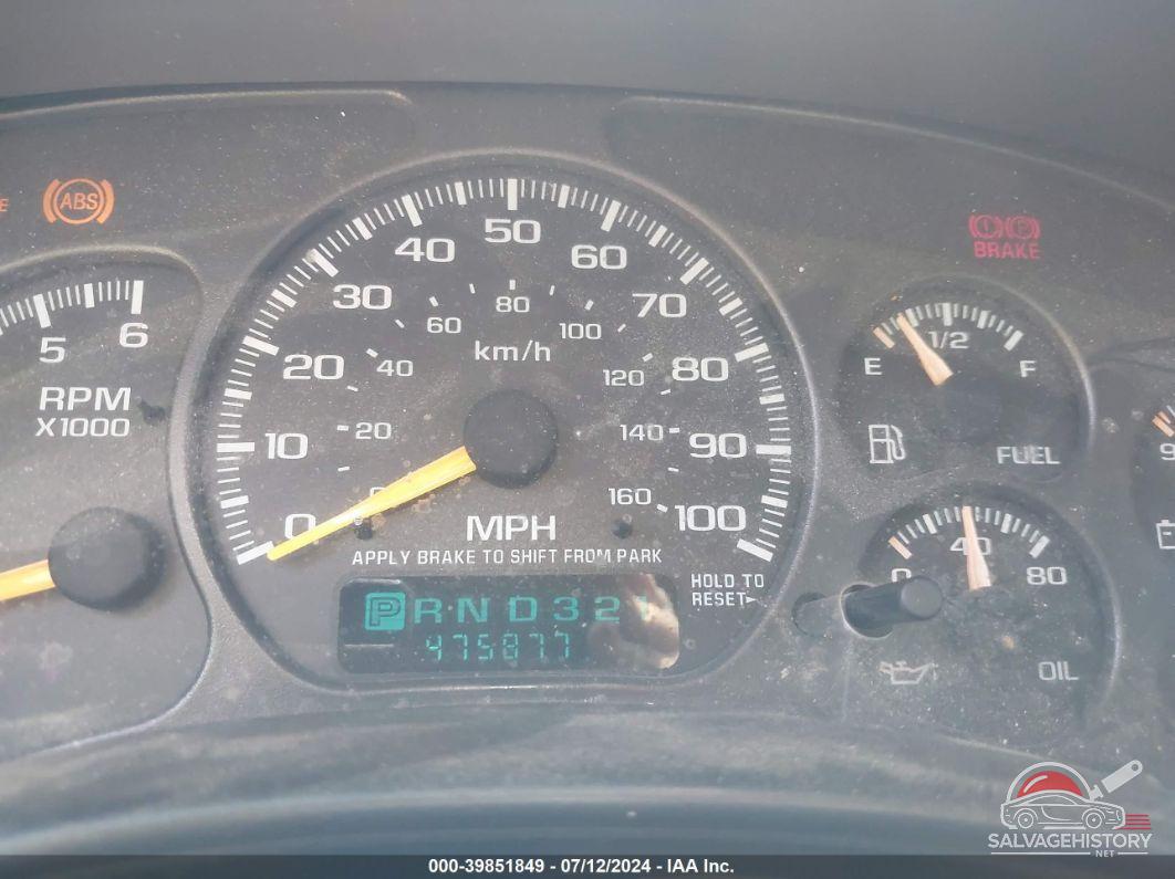 1GCEK19T71E122894 2001 CHEVROLET SILVERADO 1500 photo no. 7