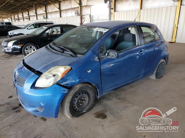 JTDJT923375054106 2007 TOYOTA YARIS photo no. 14