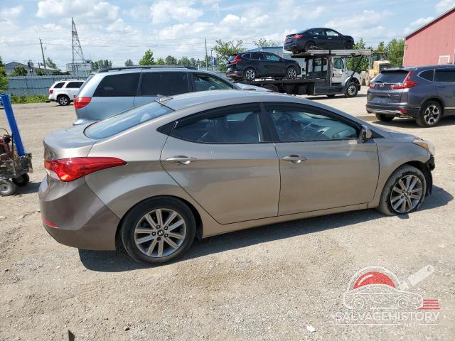 5NPDH4AE3EH463191 2014 HYUNDAI ELANTRA photo no. 3