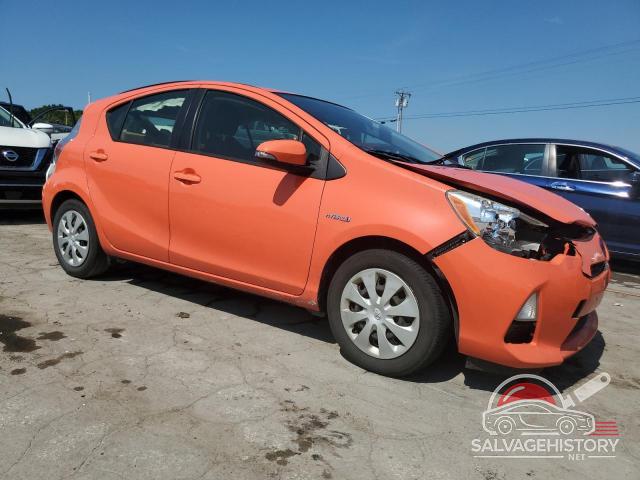 JTDKDTB38E1064696 2014 TOYOTA PRIUS photo no. 4
