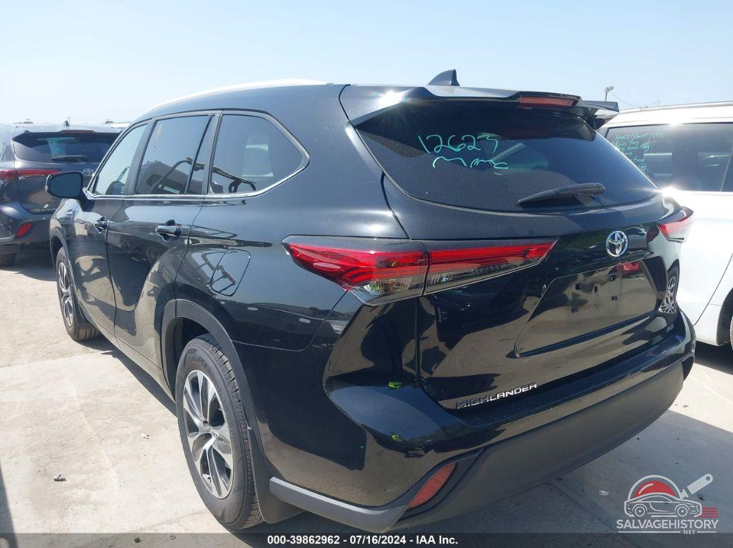 5TDKDRAH1PS006452 2023 TOYOTA HIGHLANDER photo no. 3