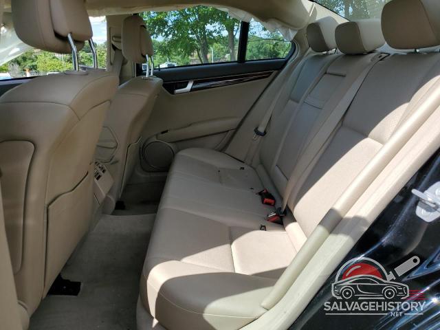 WDDGF8BB3CR195737 2012 MERCEDES-BENZ C-CLASS photo no. 10