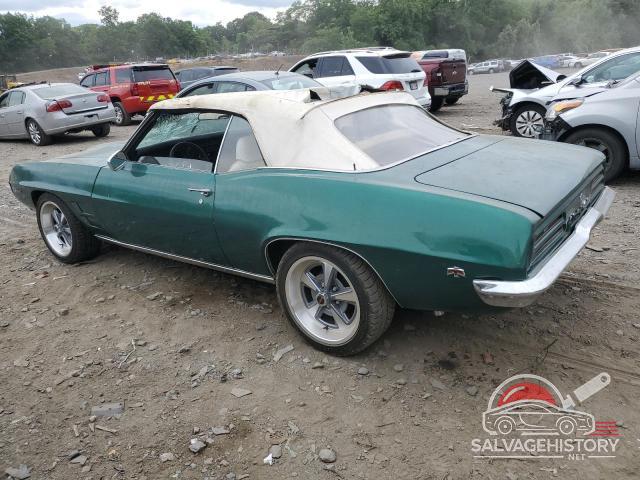 223679N114212 1969 PONTIAC FIREBIRD photo no. 2