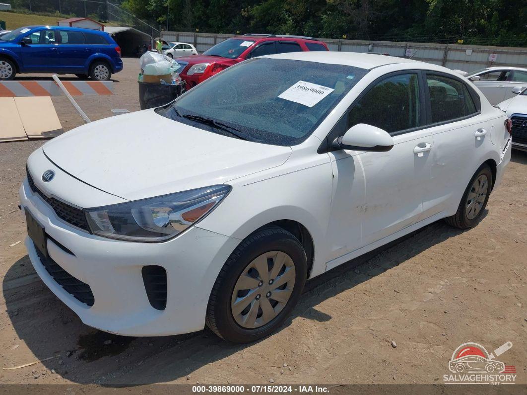 3KPA24AD5LE313189 2020 KIA RIO photo no. 2