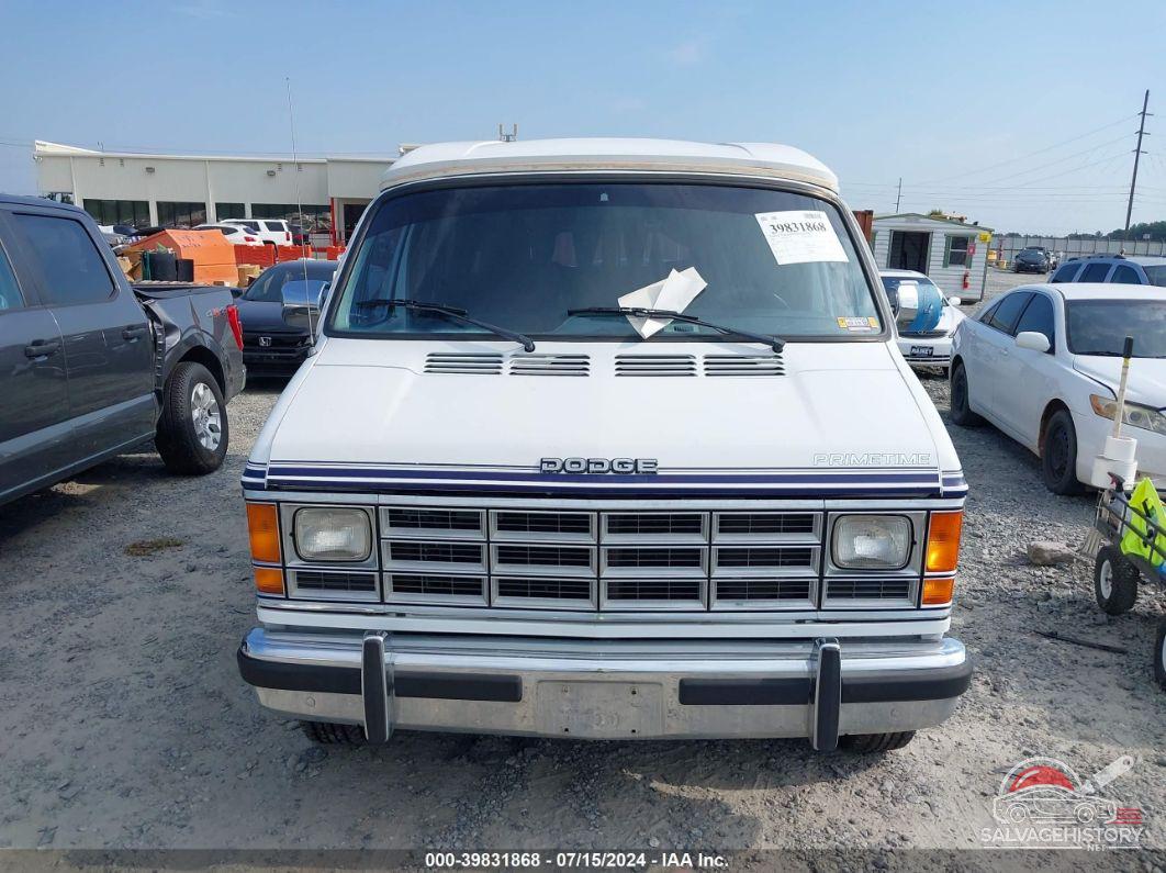 2B6HB21Y3MK453454 1991 DODGE RAM VAN photo no. 6