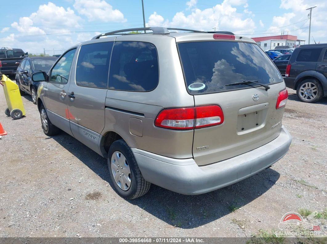 4T3ZF19C82U428518 2002 TOYOTA SIENNA photo no. 3