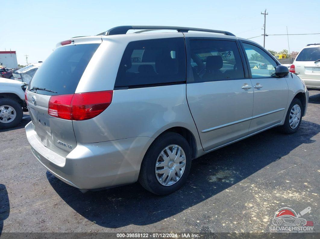 5TDZA23C45S374833 2005 TOYOTA SIENNA photo no. 4