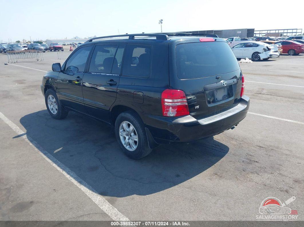 JTEGF21A810008683 2001 TOYOTA HIGHLANDER photo no. 3