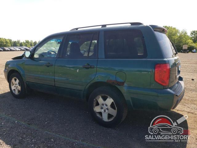 2HKYF184X3H505436 2003 HONDA PILOT photo no. 2