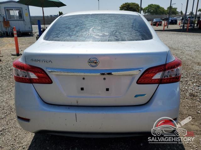 3N1AB7AP4EL683028 2014 NISSAN SENTRA photo no. 6