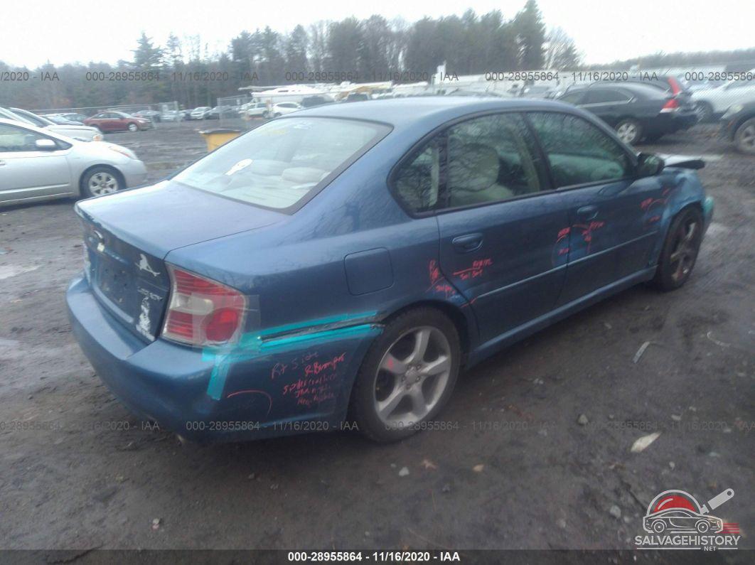 4S3BL616977207462 2007 SUBARU LEGACY SEDAN photo no. 4