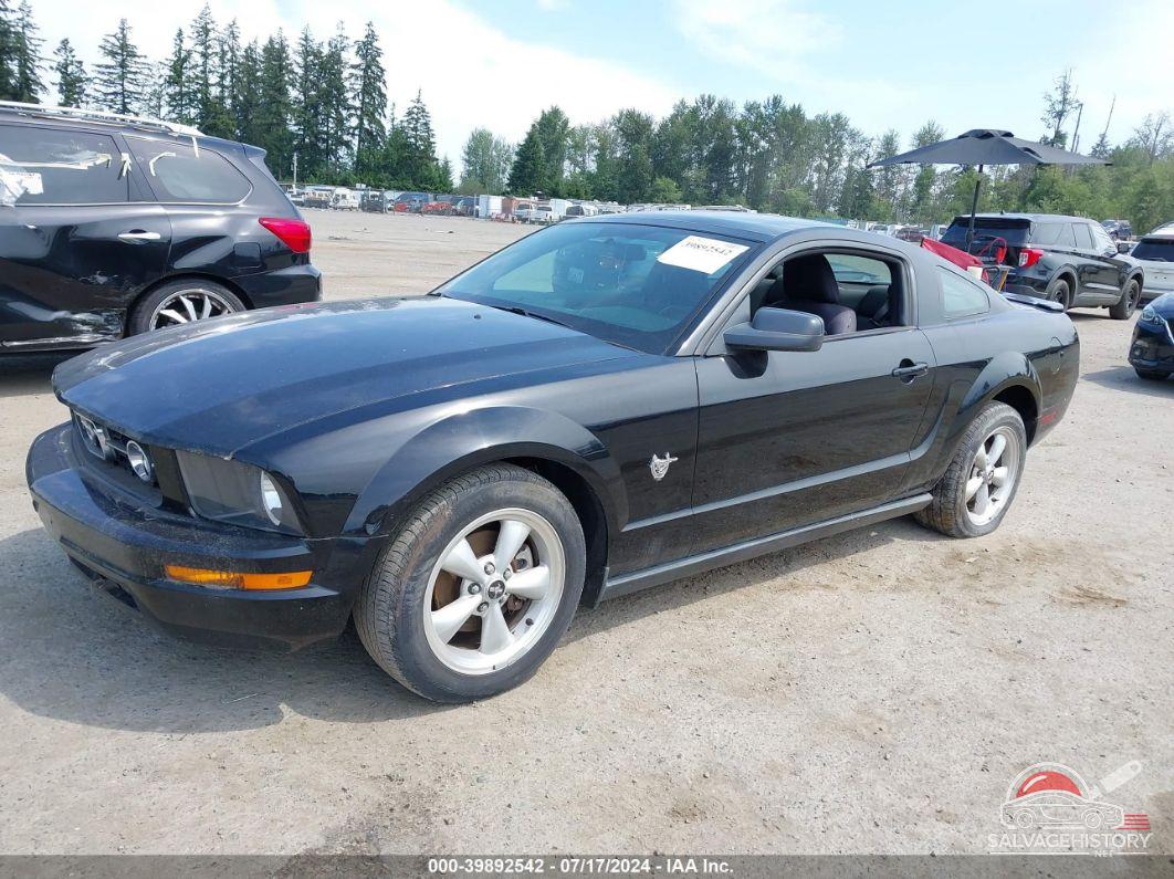 1ZVHT80N495122975 2009 FORD MUSTANG photo no. 2