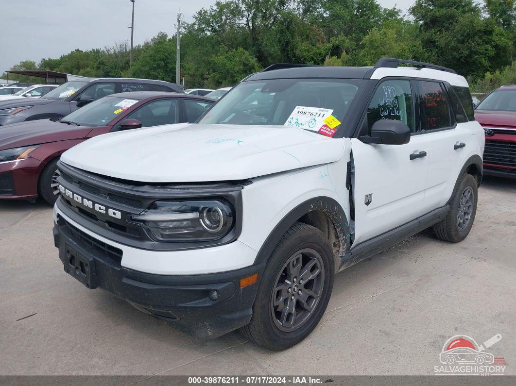 3FMCR9B65MRA69227 2021 FORD BRONCO SPORT photo no. 2