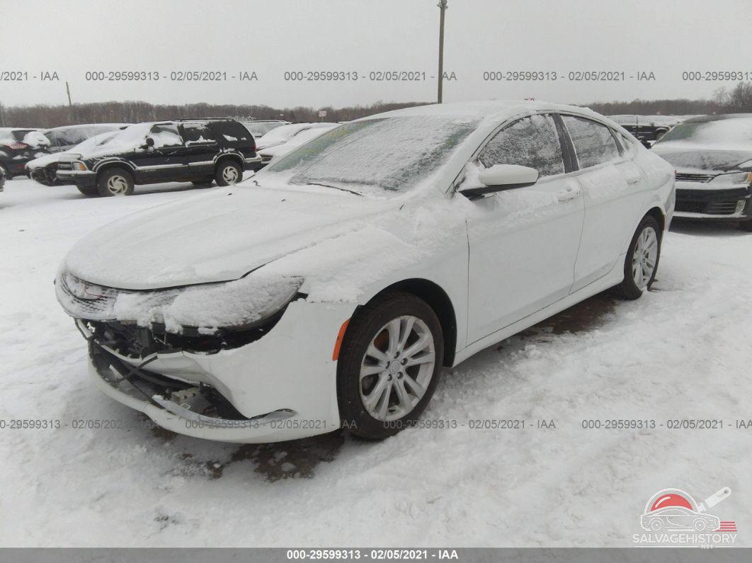 1C3CCCAB4FN593318 2015 CHRYSLER 200 photo no. 2