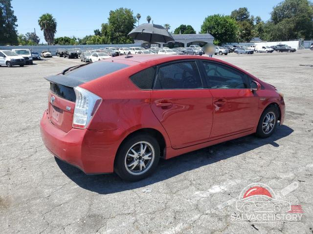 JTDKN3DU6A0228904 2010 TOYOTA PRIUS photo no. 3