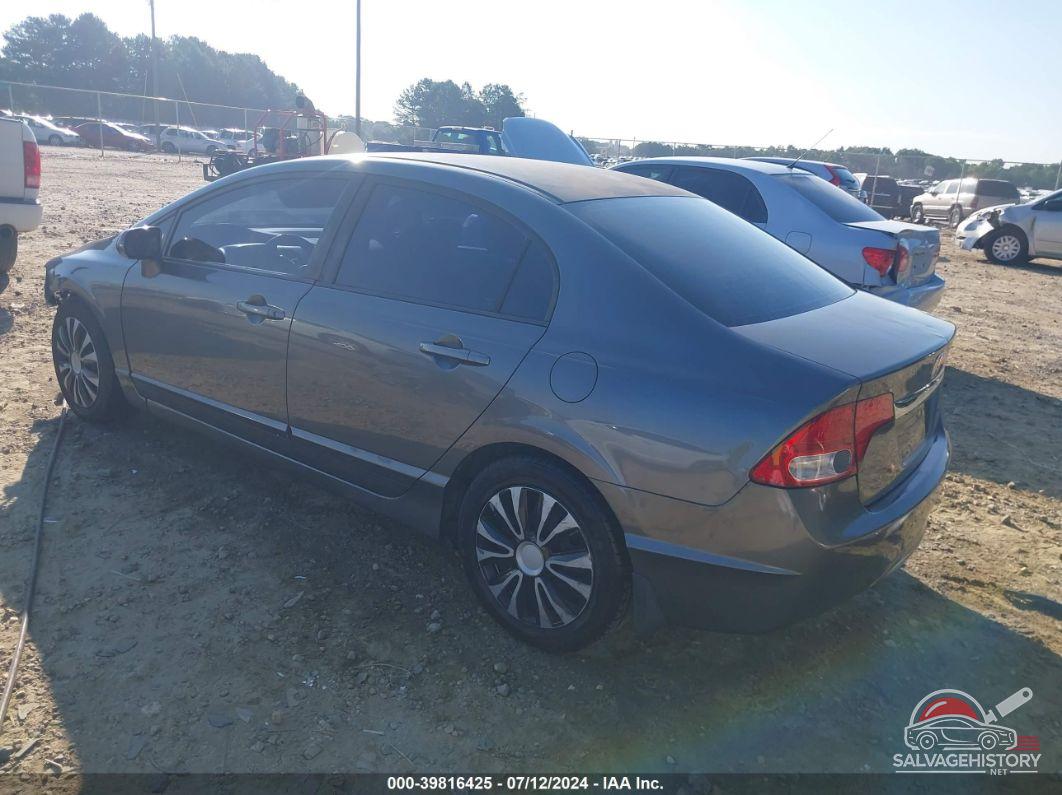 2HGFA16589H313937 2009 HONDA CIVIC photo no. 3